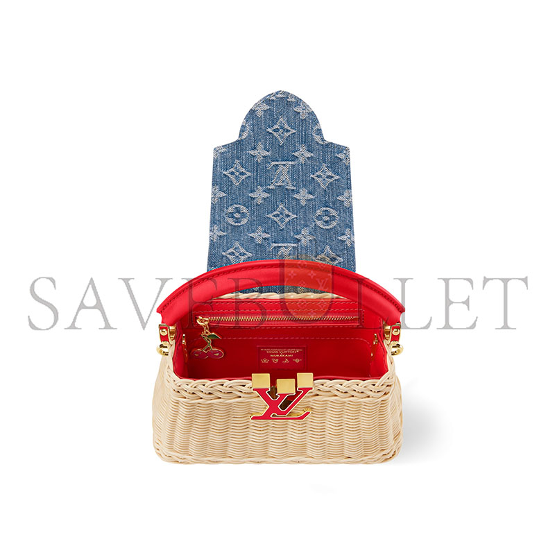 LOUIS VUITTON MASTER MURAKAMI LV X TM CAPUCINES MINI M14295 (21*14*8cm)
